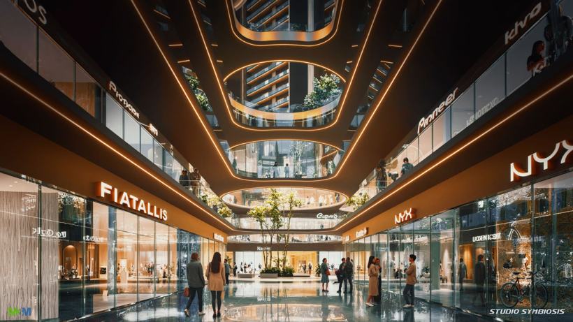 Retail concourse